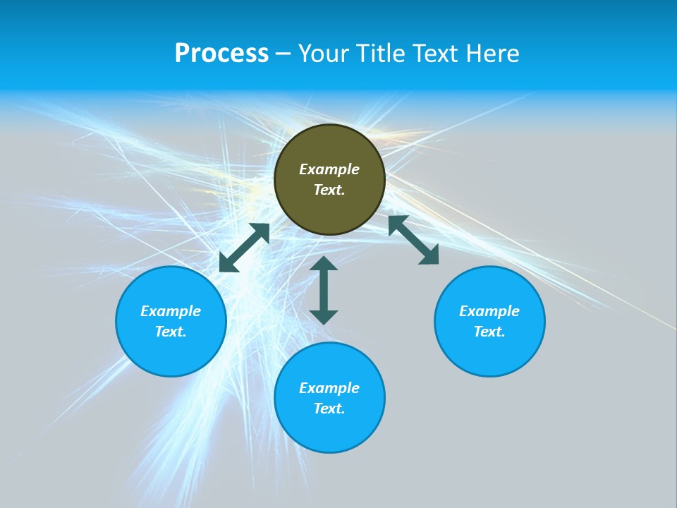 Neon Bright Lines PowerPoint Template