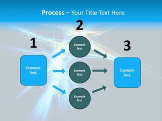Neon Bright Lines PowerPoint Template