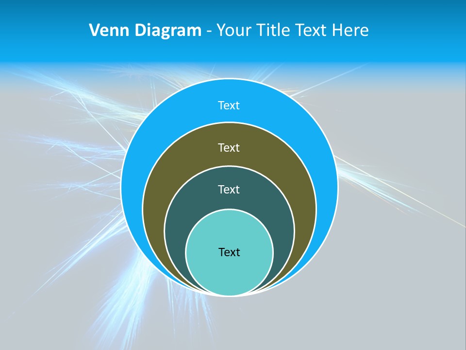 Neon Bright Lines PowerPoint Template