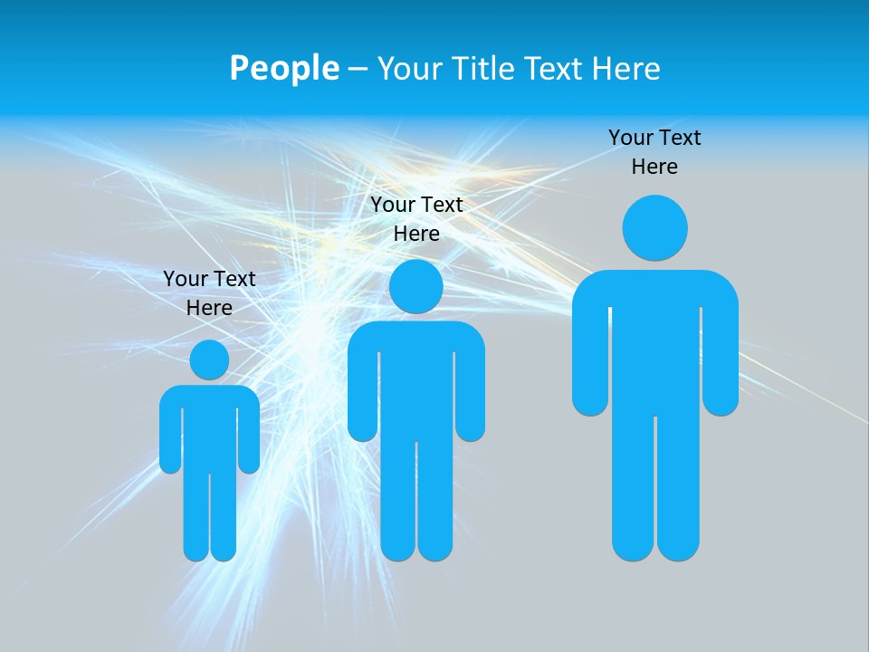 Neon Bright Lines PowerPoint Template