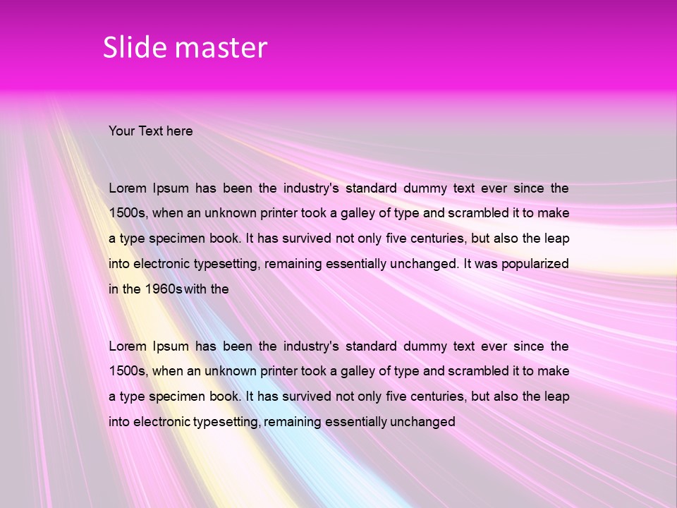 Modern Blue Futuristic PowerPoint Template