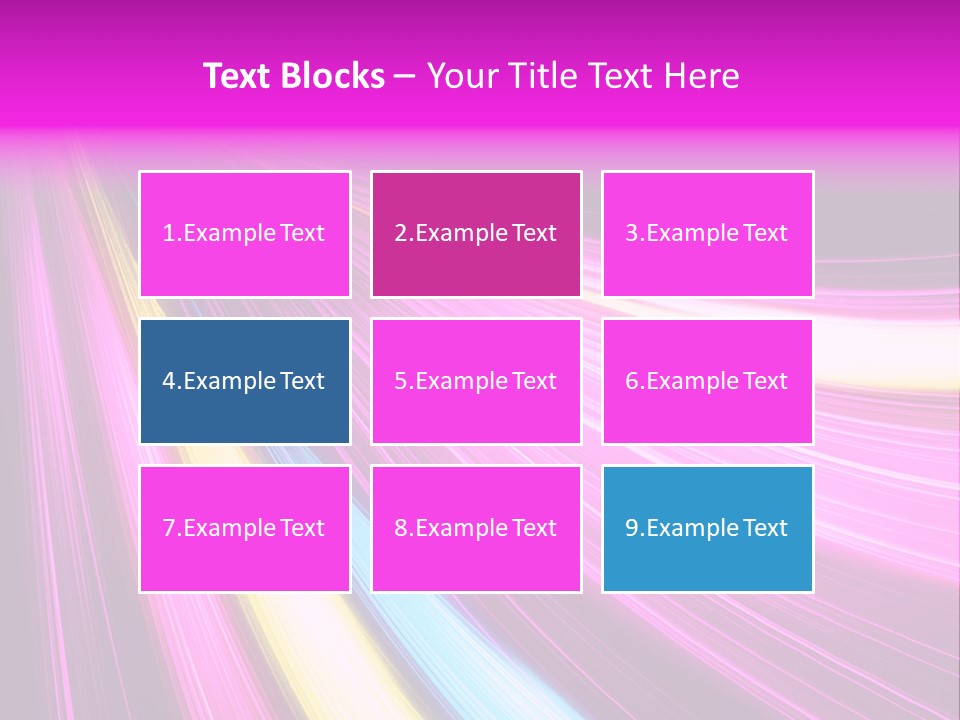 Modern Blue Futuristic PowerPoint Template