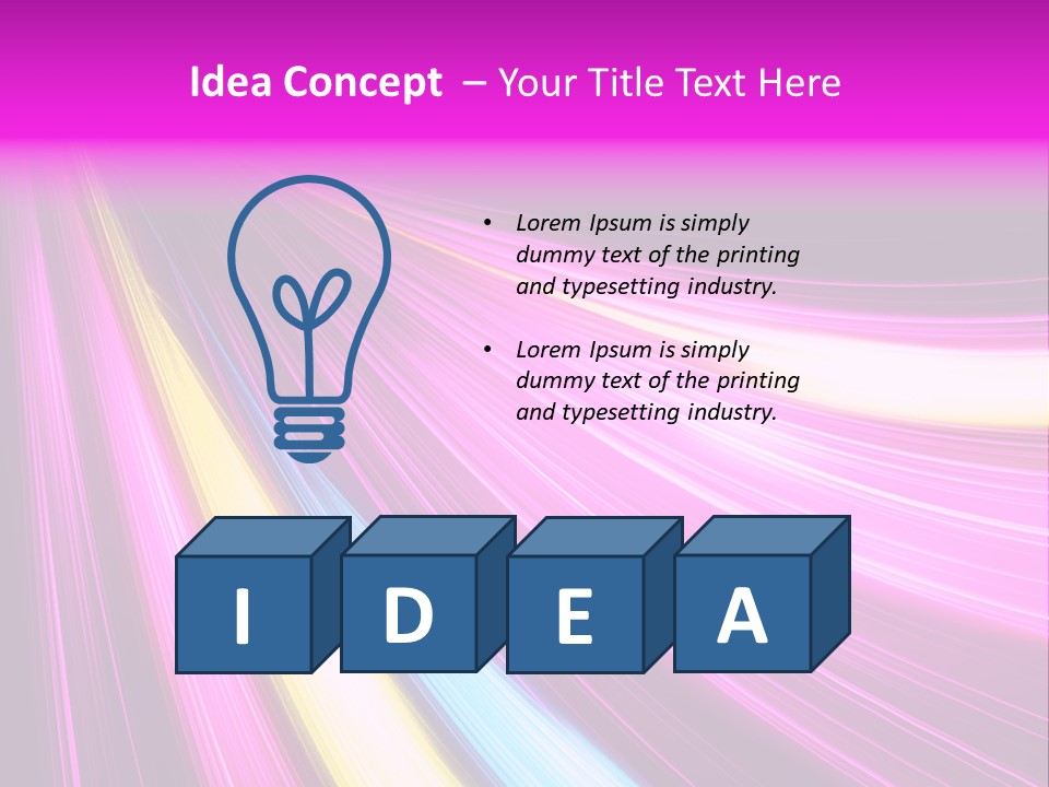 Modern Blue Futuristic PowerPoint Template