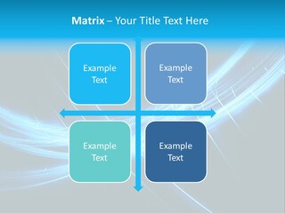 Futuristic Art Fractal PowerPoint Template