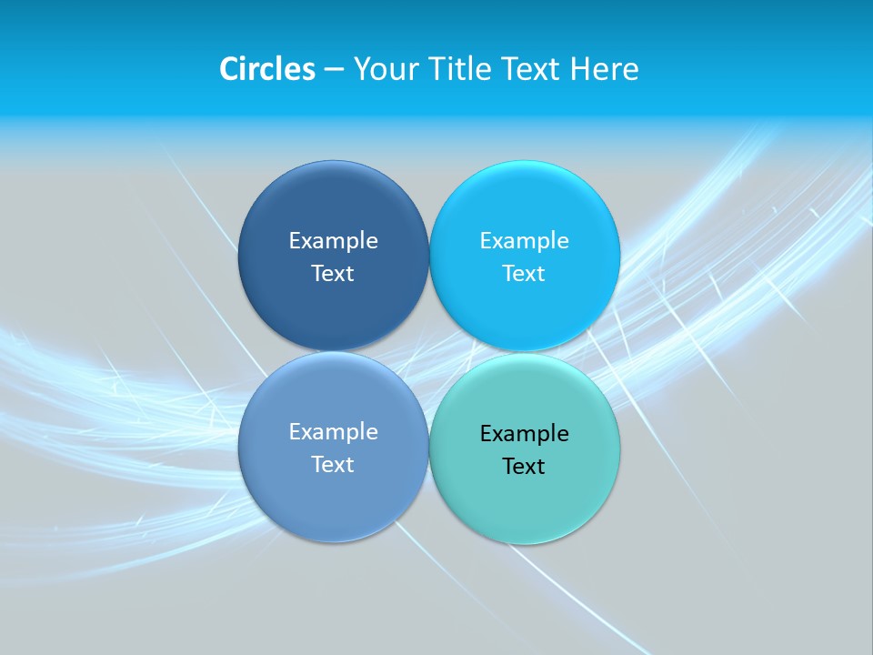 Futuristic Art Fractal PowerPoint Template