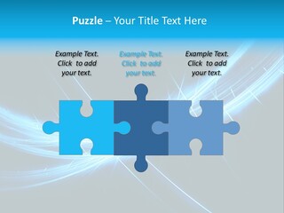 Futuristic Art Fractal PowerPoint Template