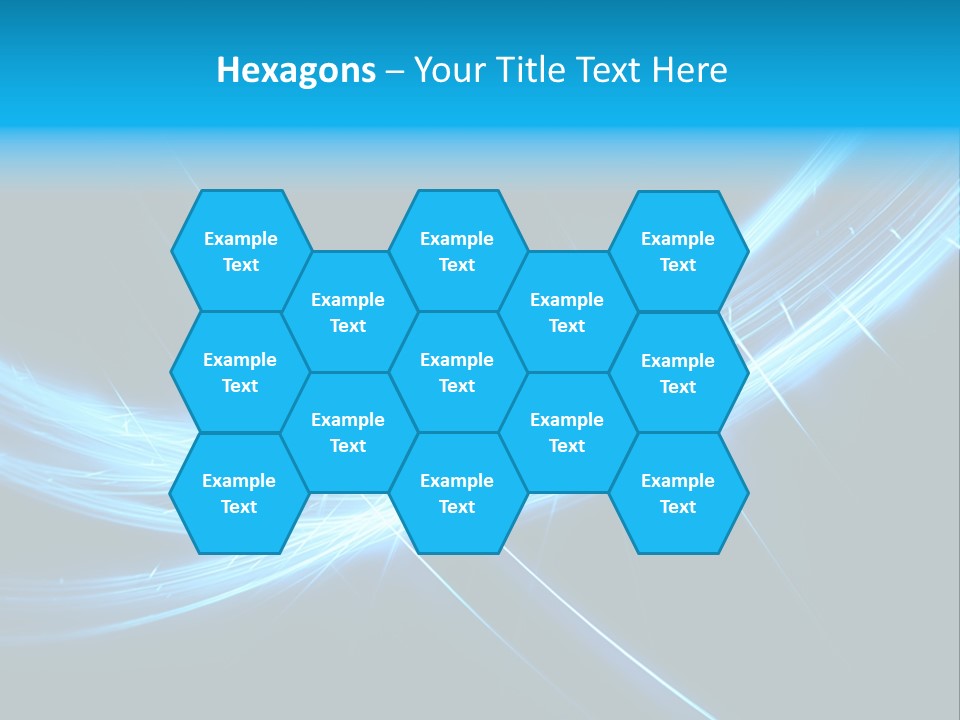 Futuristic Art Fractal PowerPoint Template