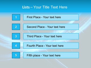 Futuristic Art Fractal PowerPoint Template
