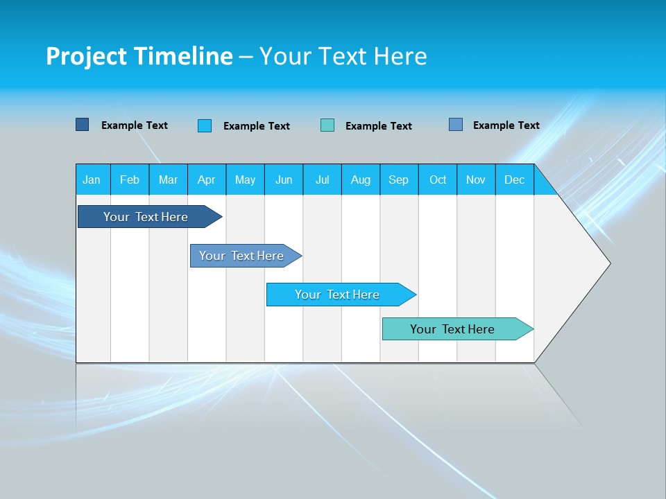 Futuristic Art Fractal PowerPoint Template