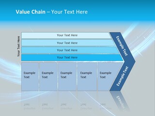 Futuristic Art Fractal PowerPoint Template