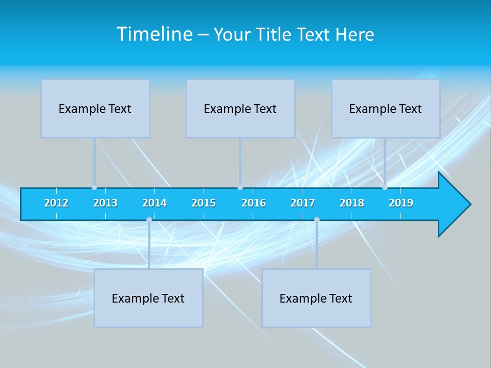 Futuristic Art Fractal PowerPoint Template