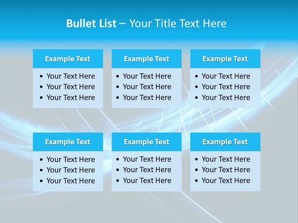 Futuristic Art Fractal PowerPoint Template