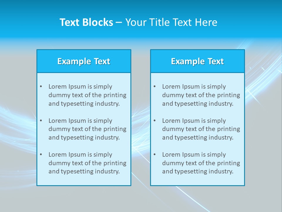 Futuristic Art Fractal PowerPoint Template
