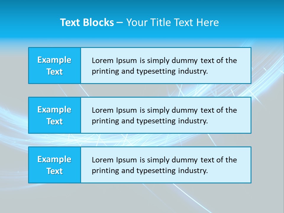 Futuristic Art Fractal PowerPoint Template