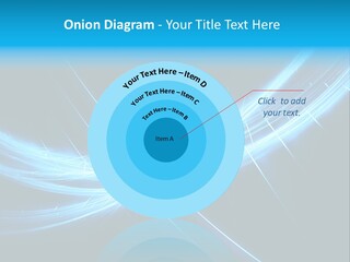 Futuristic Art Fractal PowerPoint Template