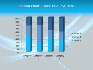 Futuristic Art Fractal PowerPoint Template