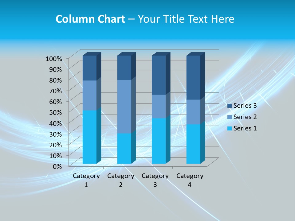 Futuristic Art Fractal PowerPoint Template