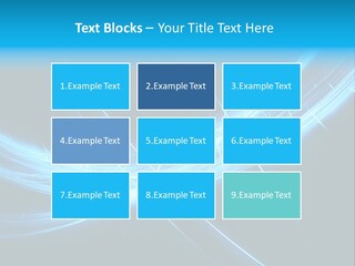 Futuristic Art Fractal PowerPoint Template