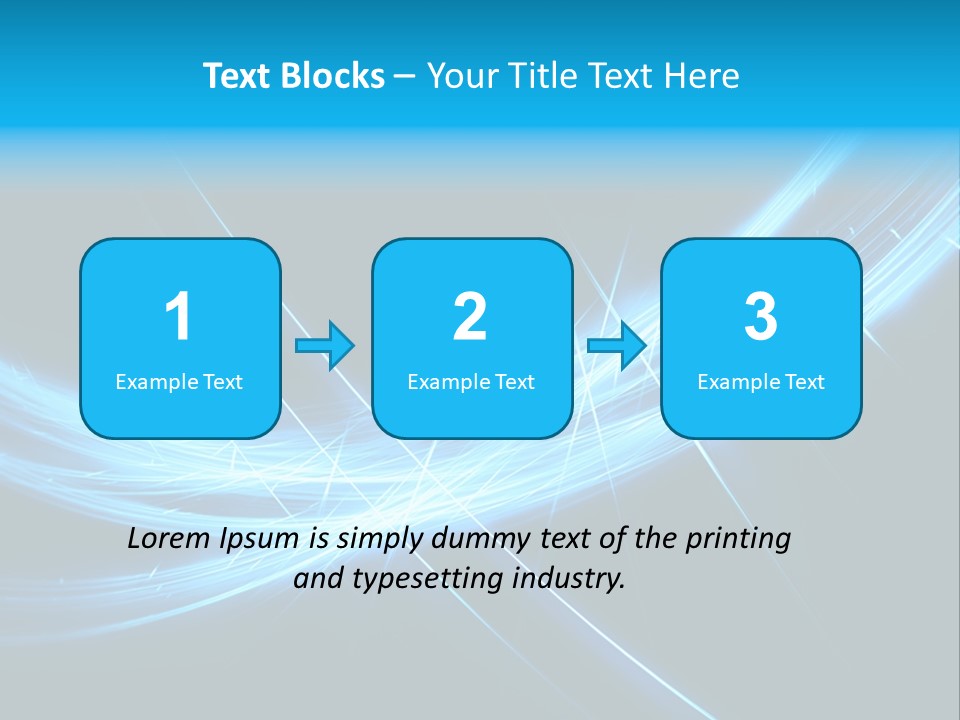Futuristic Art Fractal PowerPoint Template