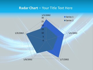 Futuristic Art Fractal PowerPoint Template