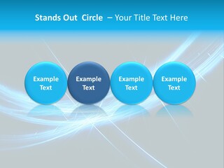 Futuristic Art Fractal PowerPoint Template