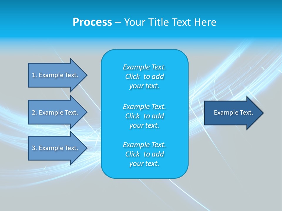 Futuristic Art Fractal PowerPoint Template