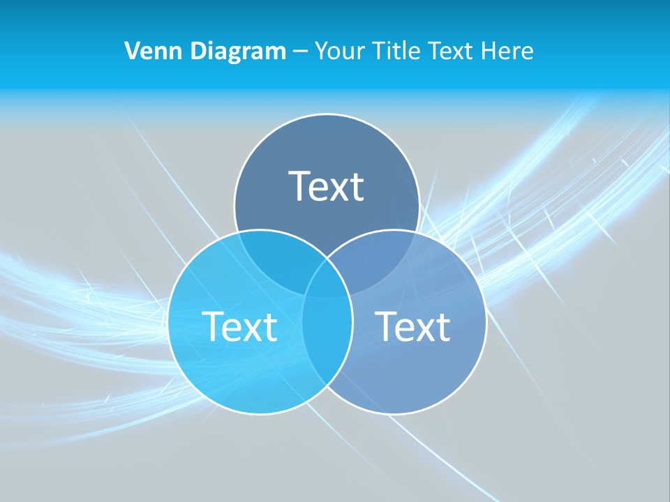 Futuristic Art Fractal PowerPoint Template