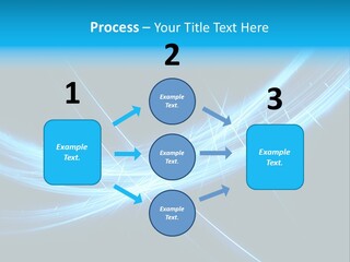 Futuristic Art Fractal PowerPoint Template