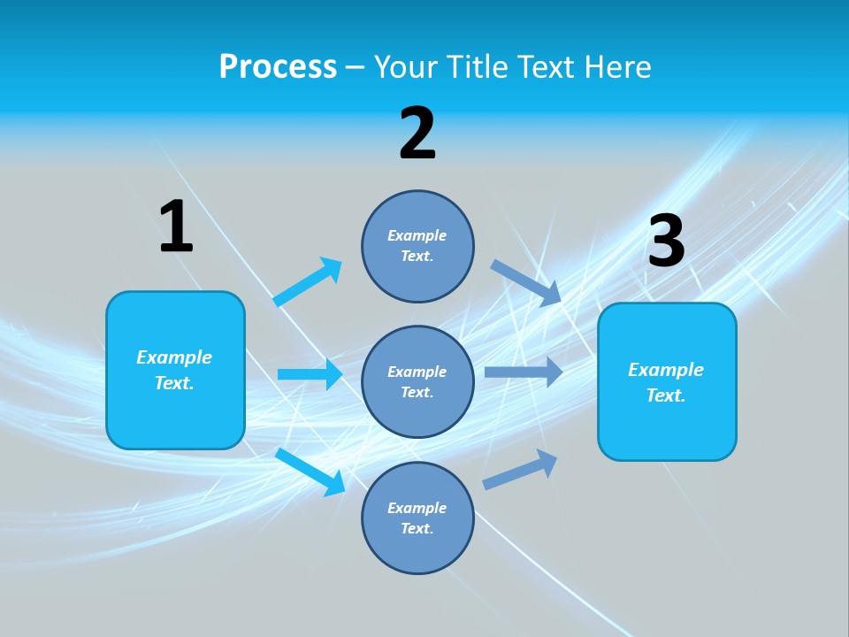 Futuristic Art Fractal PowerPoint Template