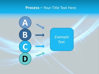 Futuristic Art Fractal PowerPoint Template