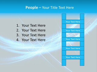 Futuristic Art Fractal PowerPoint Template
