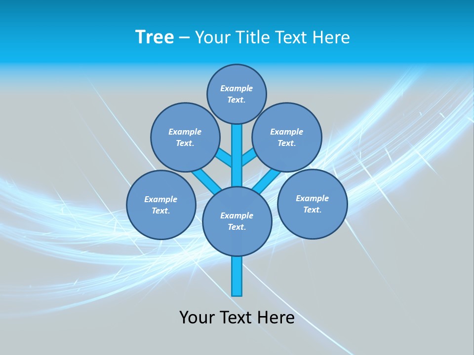 Futuristic Art Fractal PowerPoint Template