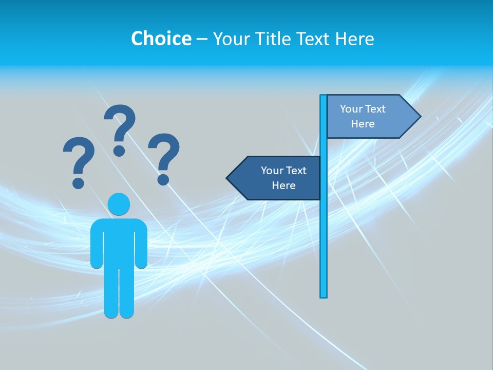Futuristic Art Fractal PowerPoint Template