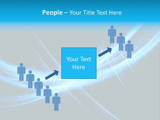 Futuristic Art Fractal PowerPoint Template
