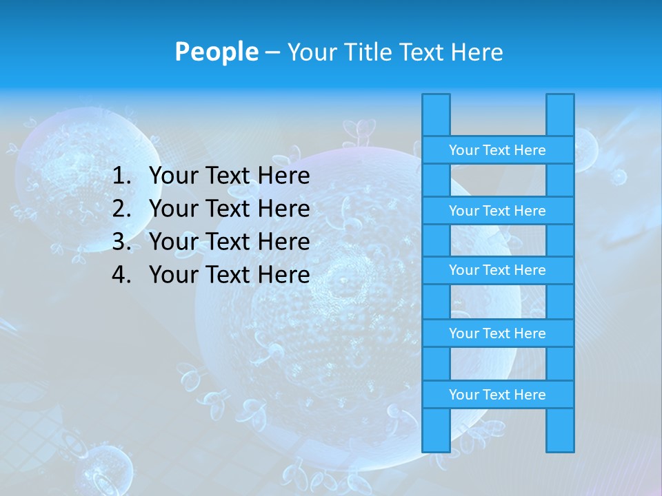Per On Figure Office PowerPoint Template