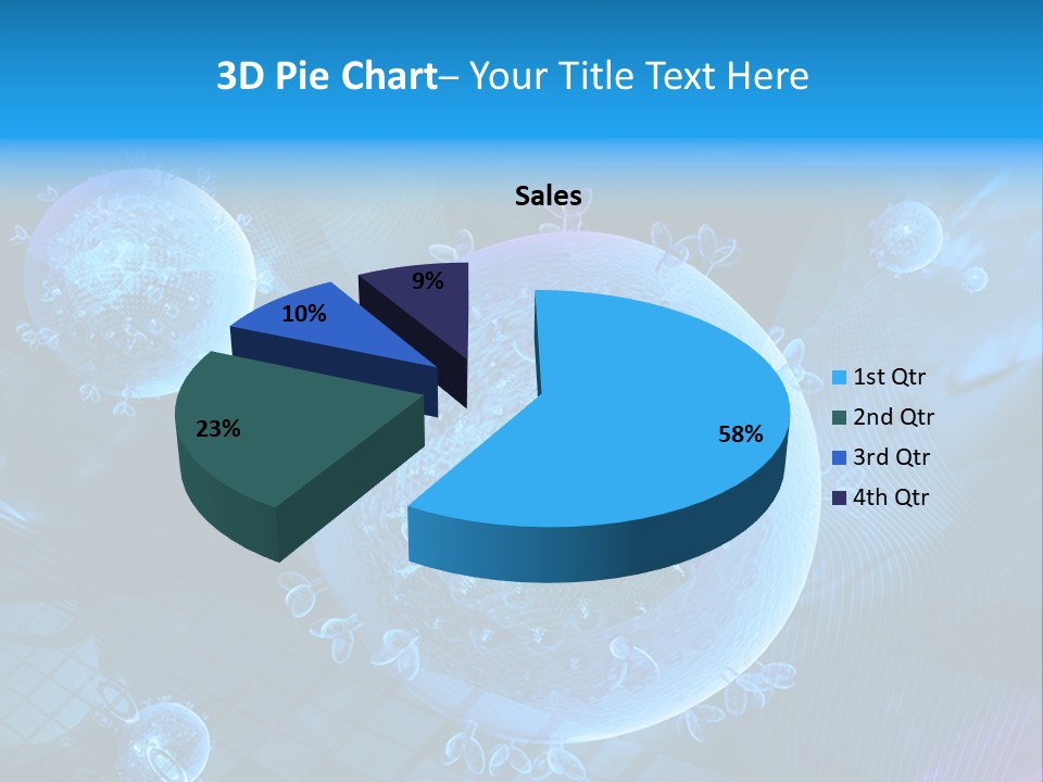 Per On Figure Office PowerPoint Template