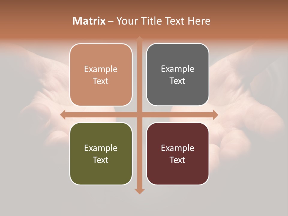 Poverty Homelessness Black PowerPoint Template