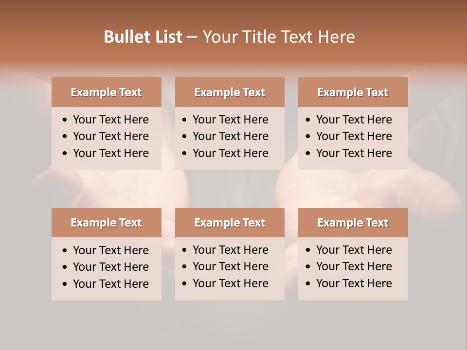 Poverty Homelessness Black PowerPoint Template