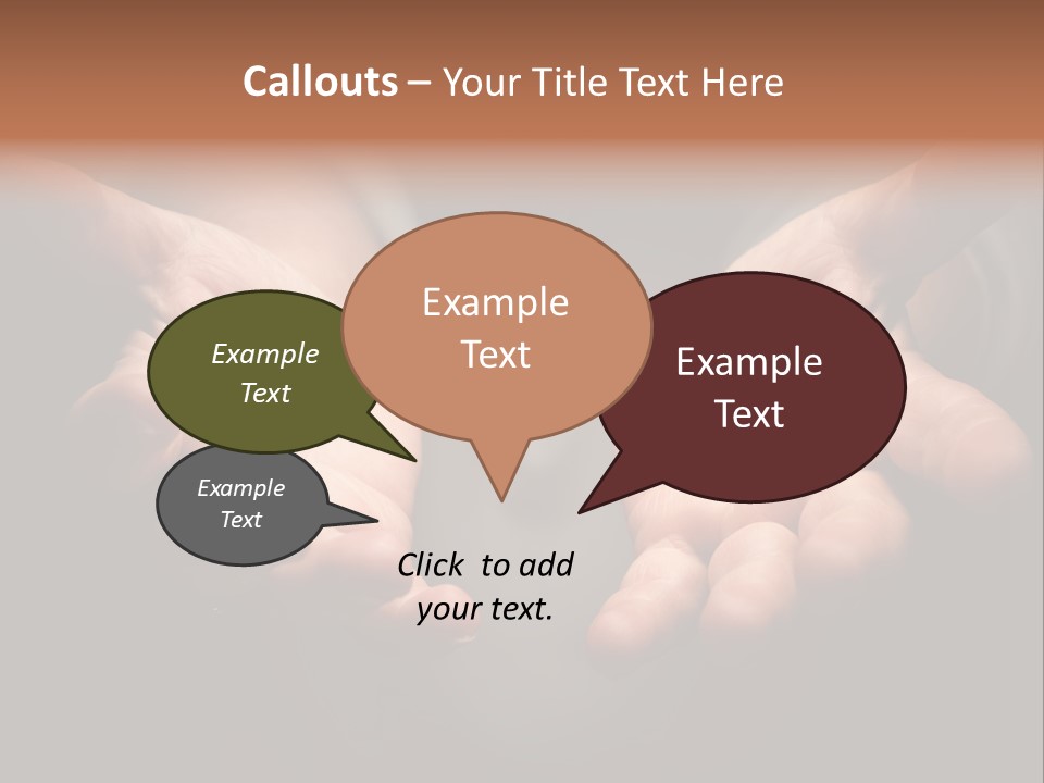 Poverty Homelessness Black PowerPoint Template