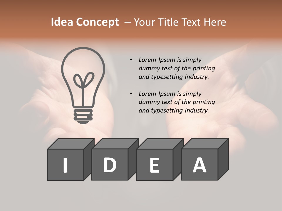 Poverty Homelessness Black PowerPoint Template