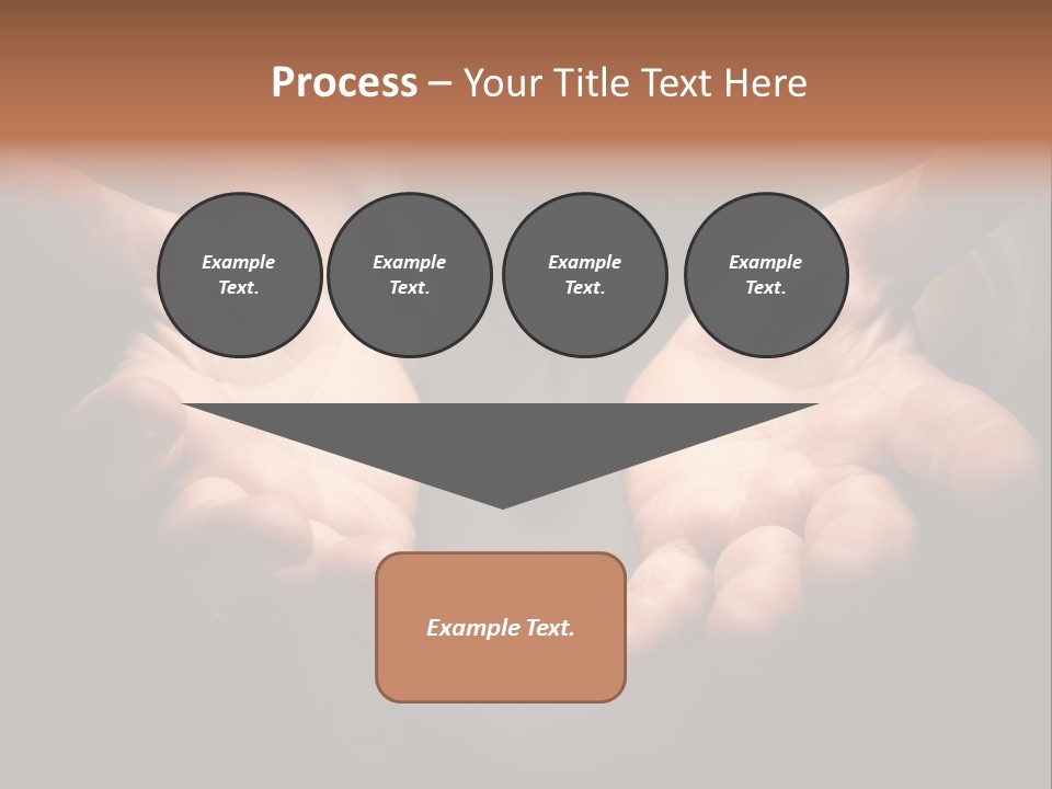 Poverty Homelessness Black PowerPoint Template