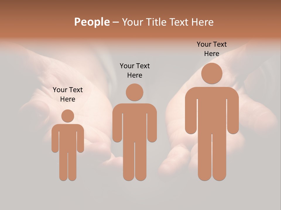 Poverty Homelessness Black PowerPoint Template