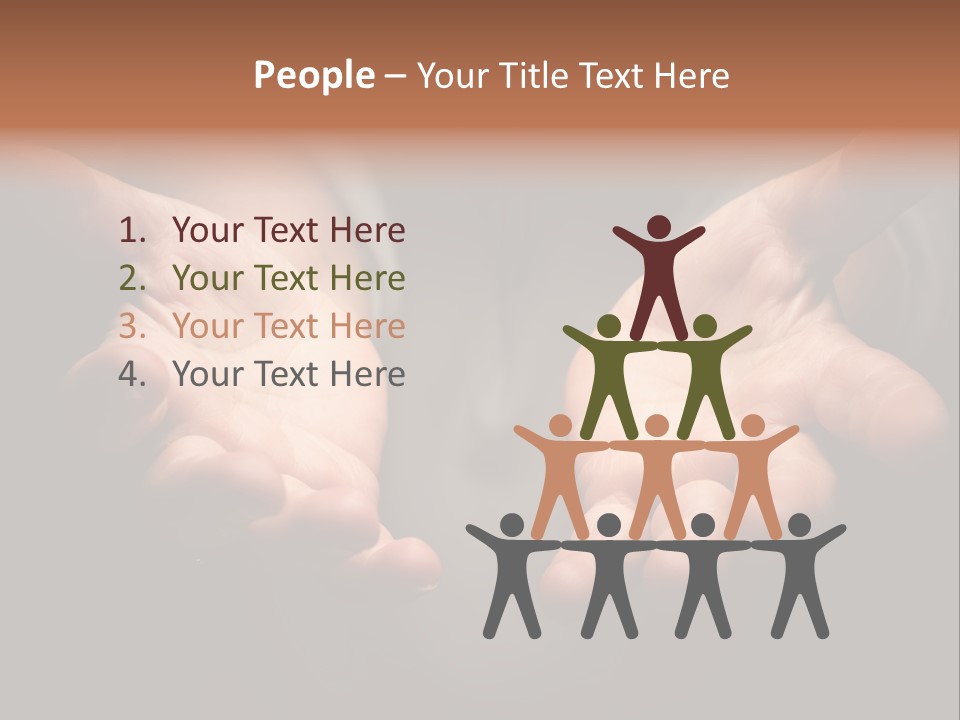 Poverty Homelessness Black PowerPoint Template