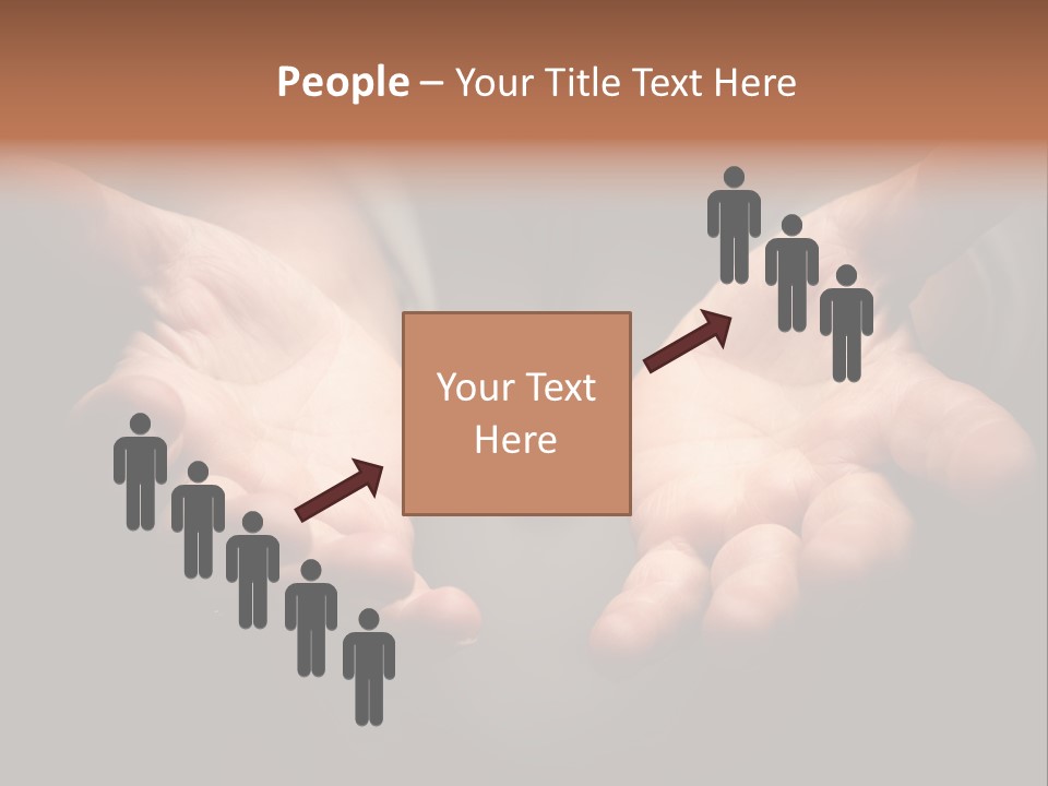 Poverty Homelessness Black PowerPoint Template