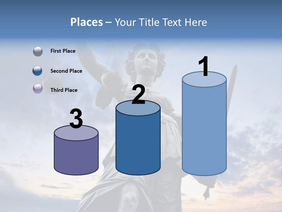 Judge Person Themis PowerPoint Template