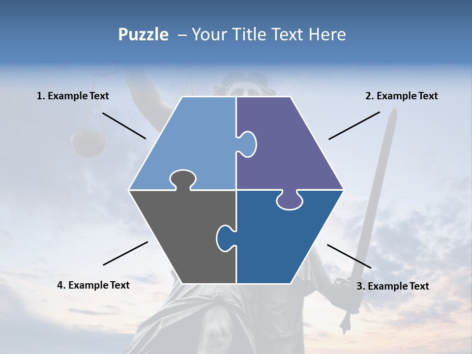 Judge Person Themis PowerPoint Template