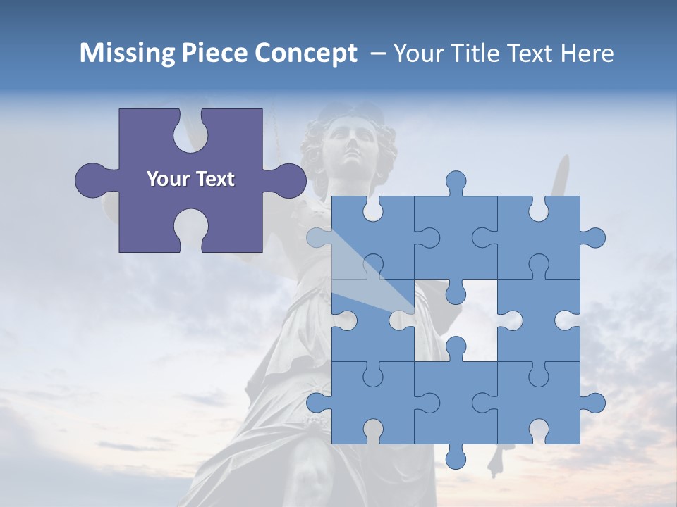 Judge Person Themis PowerPoint Template