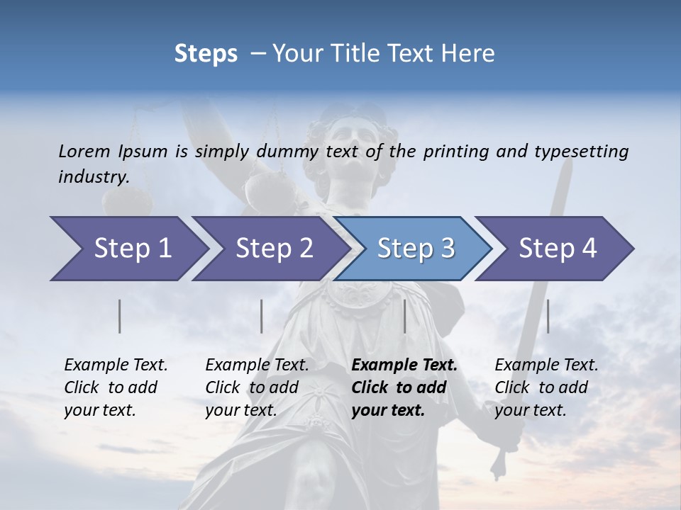 Judge Person Themis PowerPoint Template