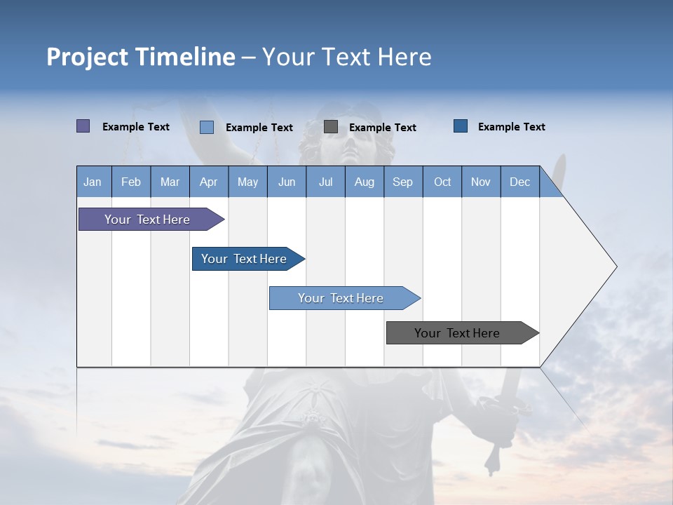 Judge Person Themis PowerPoint Template