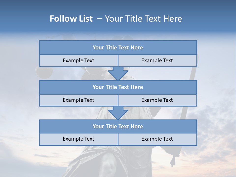 Judge Person Themis PowerPoint Template